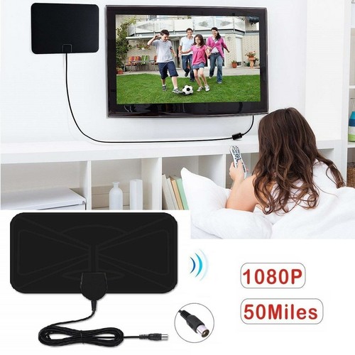 8000 Miles Indoor TV antenna Ariel Freeview Digital 4K HD TV Portable Aerial UK - Bild 3 von 11