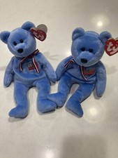 TY BEANIE BABY America the Bear In memory of 911 God Bless America