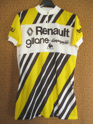 Maillot Cycliste Vintage Noret - Renault Gitane Années 80 - Taille 8/9 Ans - Acrylique