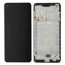 LCD Display Touch Screen Digitizer Frame Assembly For Samsung Galaxy A21s A217