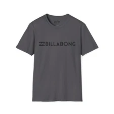 Billabong Outlaw Surf Black Words Logo T-Shirt