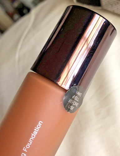 Becca Aqua Luminous Perfecting Foundation Dark Golden Full Size New Boxed SEALED - Picture 5 of 10