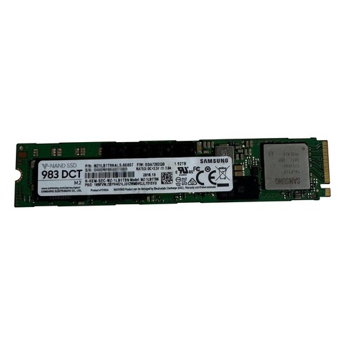 1.92TB ~ 2TB NVMe MZ-1LB1T9N Samsung M.2 22110 400K IOPS PCIe 3.0 x4 983 DCT - Picture 4 of 6