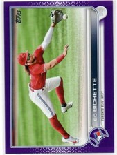 2022 Topps Series 1 MEIJER PURPLE #126 Bo Bichette TORONTO BLUE JAYS 47