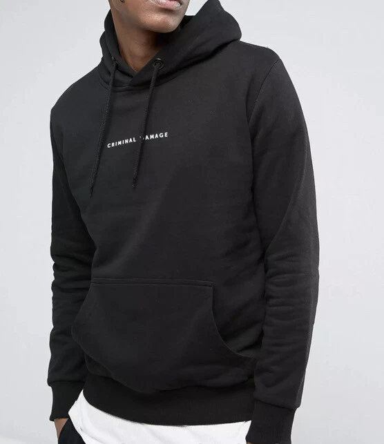 Criminal damage sweatshirt top