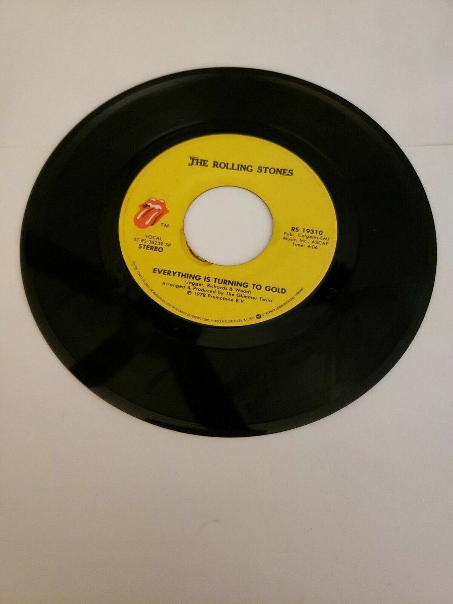 The Rolling Stones - Shattered - Rolling Stone (45RPM 7