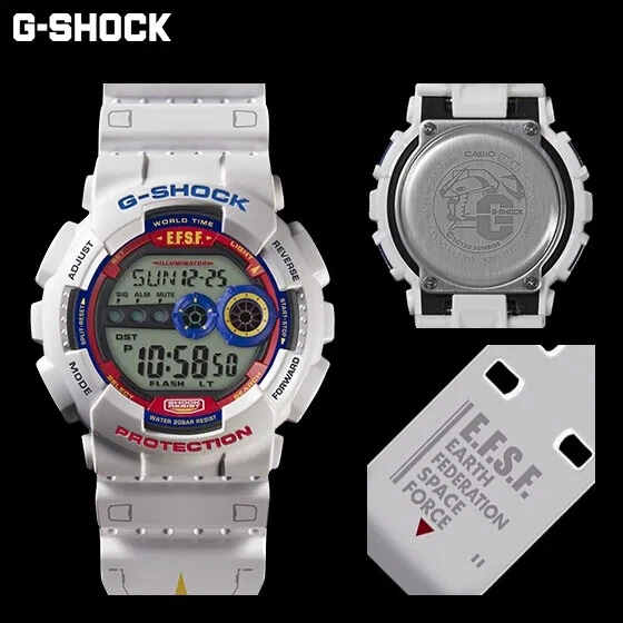 Casio G SHOCK x GUNDAM 35th Anniversary GD 100 RX 78 GUNDAM eBay