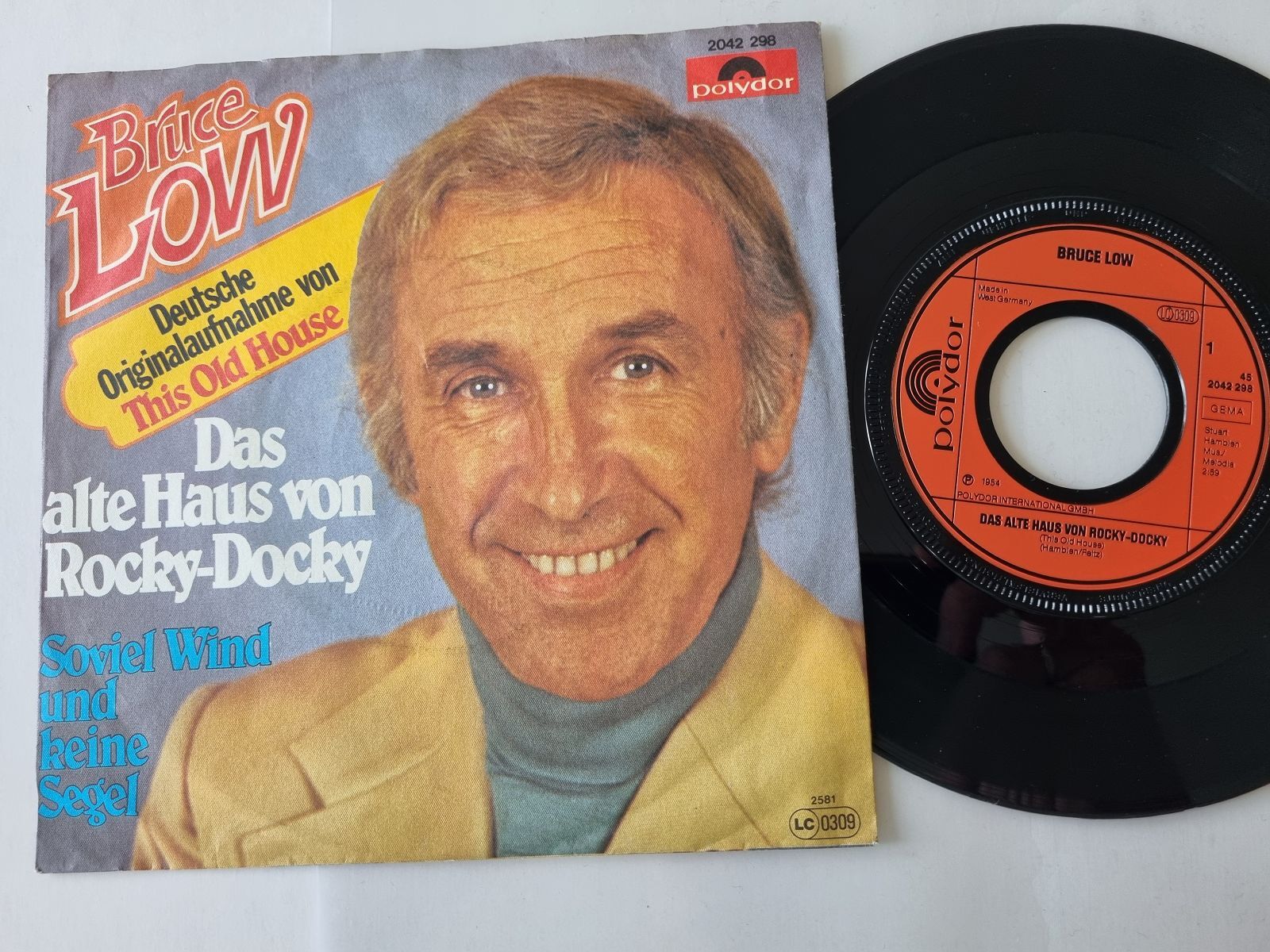 Haus Von Rocky Docky Text 7" Single Bruce Low - Das alte Haus von Rocky-Docky Vinyl Germany | eBay