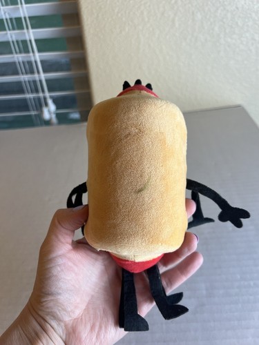 Bite Size Fun Squish Plush Hotdog Toy Squishy - Picture 3 of 3