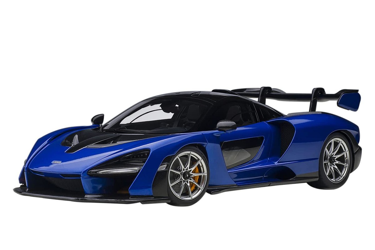 オートアート McLaren Senna 1/18 AUTOart 1/18 McLaren Senna Blue Assembled #76079 | eBay