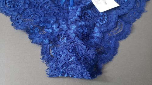 LOT Flirty Lacy Thongs Boyshorts Grey Blue Size SMALL Rue 21 Tarea NWT Monstera - Picture 11 of 21