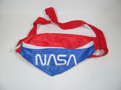 Mad Engine NASA Red White & Blue 2-pocket Fanny Pack