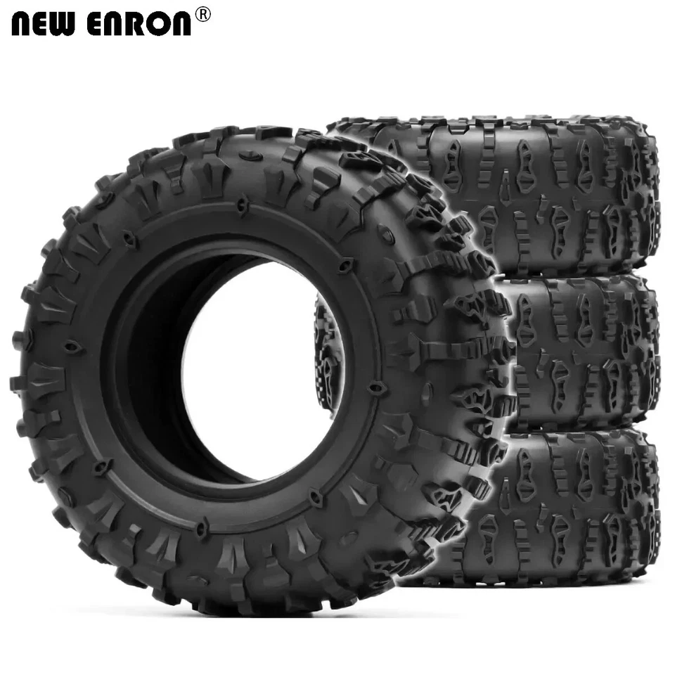Offset -7.5mm 2.6" Beadlock 12/17MM Hex Wheel Rim 135mm Rubber Tires For RC Car - Image 2 of 4