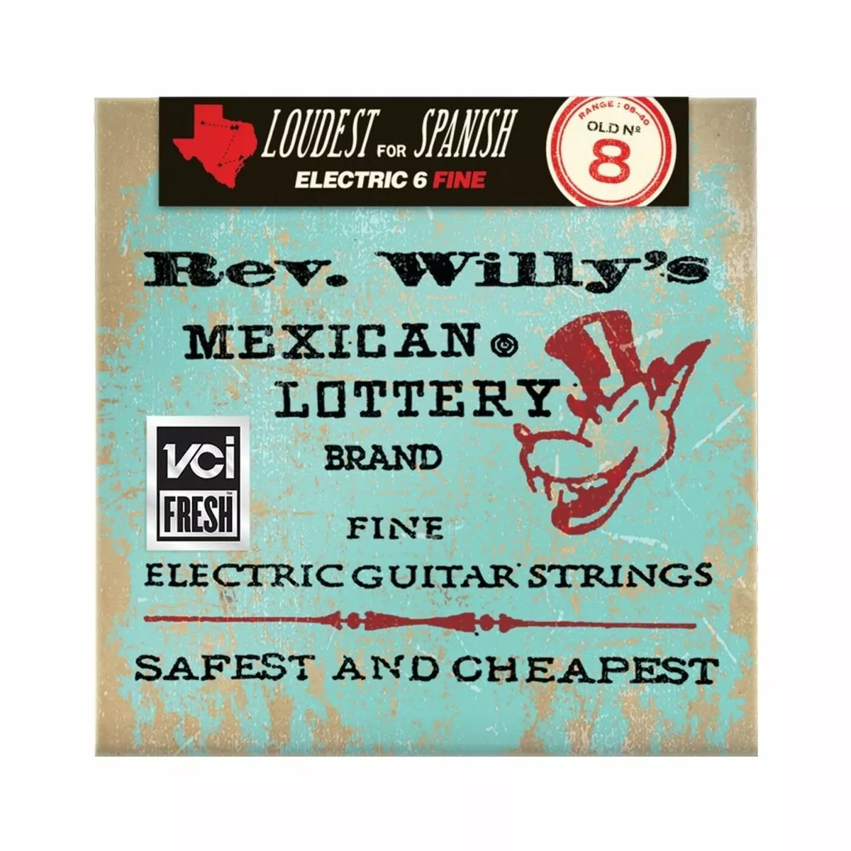 DUNLOP Rev Willy Mexican Lottery Strings Light 008 040 eBay