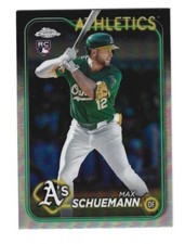 Max Schuemann 2024 Topps Chrome Update Series Rookie Refractor #USC42 RC