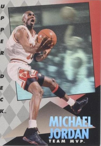 1992 - 1993 UPPER DECK MICHAEL JORDAN TEAM MVP # TM5 clean !!! | eBay