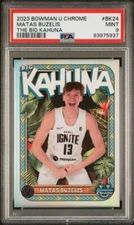 Matas Buzelis 2023-24 Bowman Chrome U Big Kahuna BK-24 PSA 9 Looks Nice Low POP