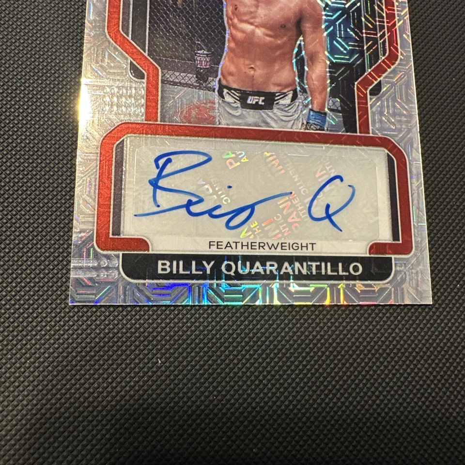 2022 Panini Prizm UFC Billy Quarantillo Auto Mojo Rookie Autograph 22/25 - Image 2 of 4