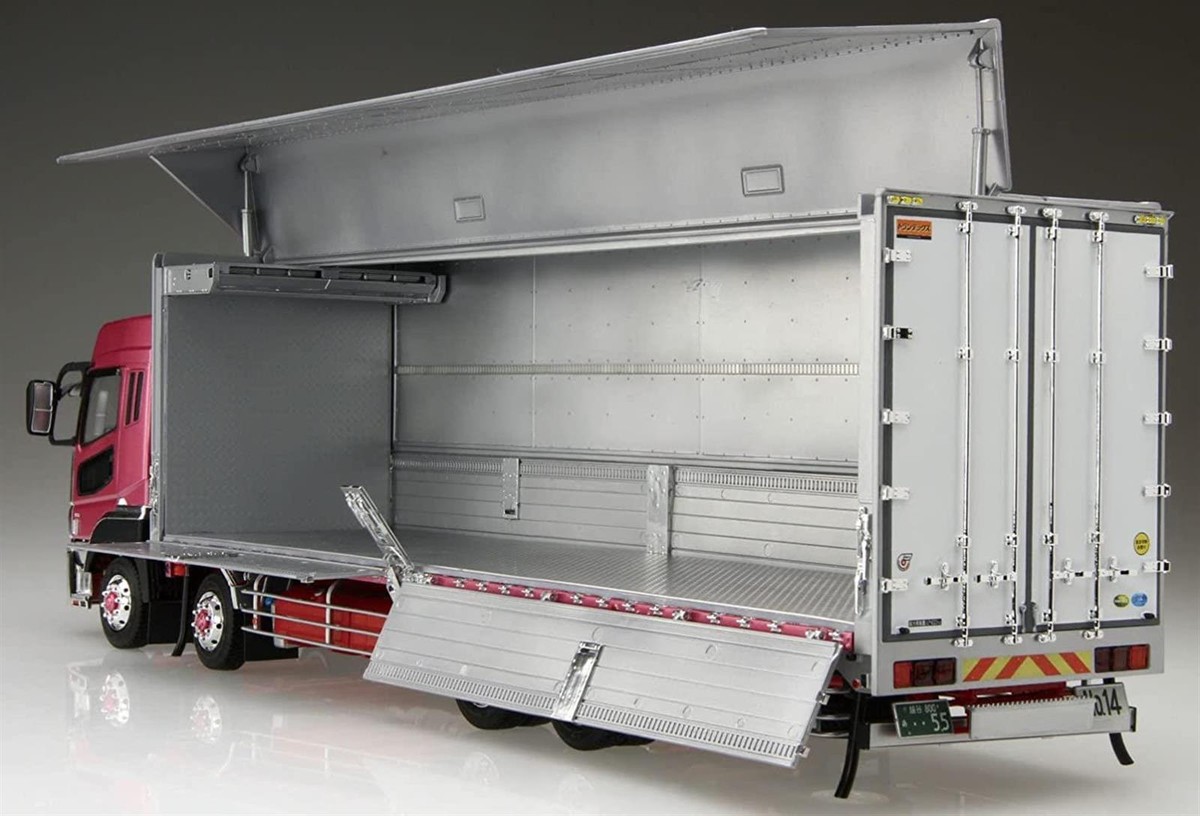 自動車 FUSO SUPER GREAT WING CARGO 1/32 Heavy Freight No.14 1/32 Scale Mitsubishi Fuso '10 Super