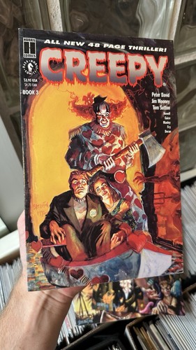 Creepy #1 - 3 Limited Series Dark Horse Harris Comics 1992 HIGH GRADE NM - 第 7/9 張圖片