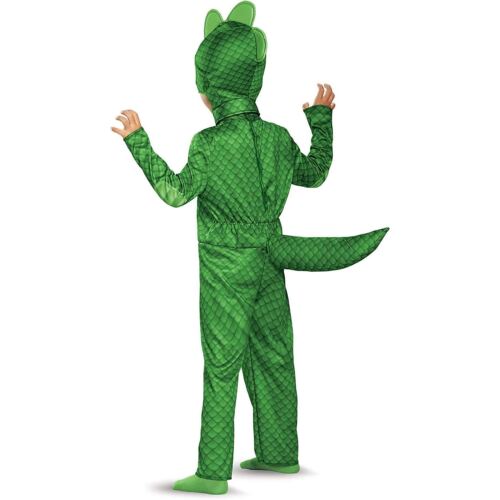 PJ Masks Gekko Boys size XL 14-16 Official Costume Jumpsuit Disguise - Picture 2 of 3