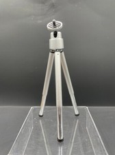 Mini Metal Tabletop Tripod Extendable Legs Floating Screw Top 6" New Open Box