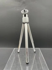 Mini Metal Tabletop Tripod Extendable Legs Floating Screw Top 6" New Open Box