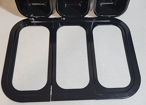 GE Roaster Oven Insert Pans 3 - Buffet Serving Pans Fits All 18-Qt Roaster Ovens - Picture 4 of 12