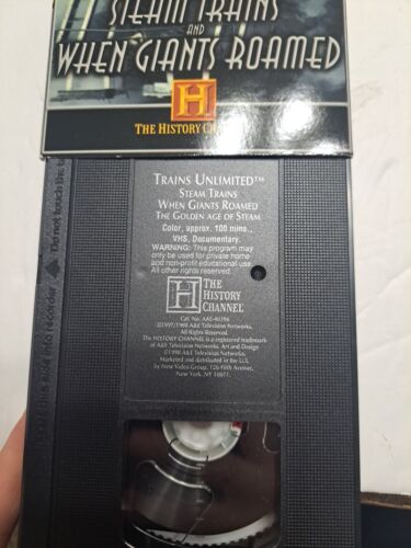 Trains Unlimited Set VHS 1998 4 Tape Set American Railroad -History Channel - Picture 8 of 14