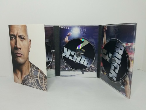 WWE The Epic Journey of Dwayne The Rock Johnson 3 DVD Wrestling Set - Picture 6 of 11