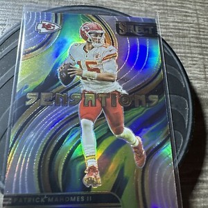 Patrick Mahomes 2022 Select Sensations Silver Prizm #SEN-3 