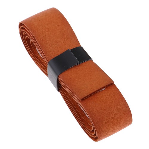 Leather Racquet Grip Tennis Racket Tape Brown - Picture 4 of 7