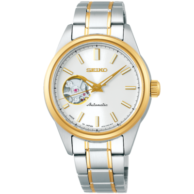新品未使用　SEIKO セイコー　腕時計　レディース SSDE008 SEIKO SELECTION SSDE008 Mechanical Automatic Watch Silver Gold