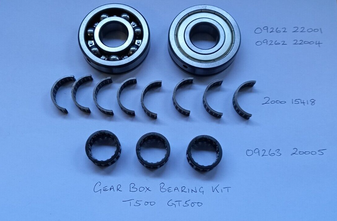 SUZUKI T500 GT500 GEARBOX BEARING KIT 20000 15814 - 09262 22001