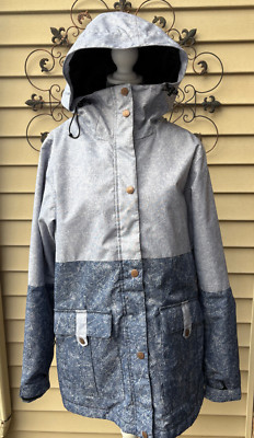 Iceberg Outerwear Men's Blue Gray Winter Jacket Coat w/ Pockets Size L
