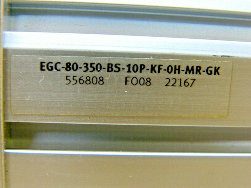 FESTO EGC-80-350-BS-10P-KF-0H-MR-GK Linear Ball Screw Actuator - Picture 2 of 13