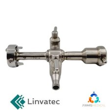 Linvatec T5812 Double Stopcock Bridge Quick Connect Arthroscopy 3-5/8"