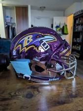 Marquise Brown Baltimore Ravens Vengeance Chrome Authentic Helmet