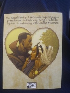 black panther storm wedding invitation checklist vg ebay wedding invite checklist