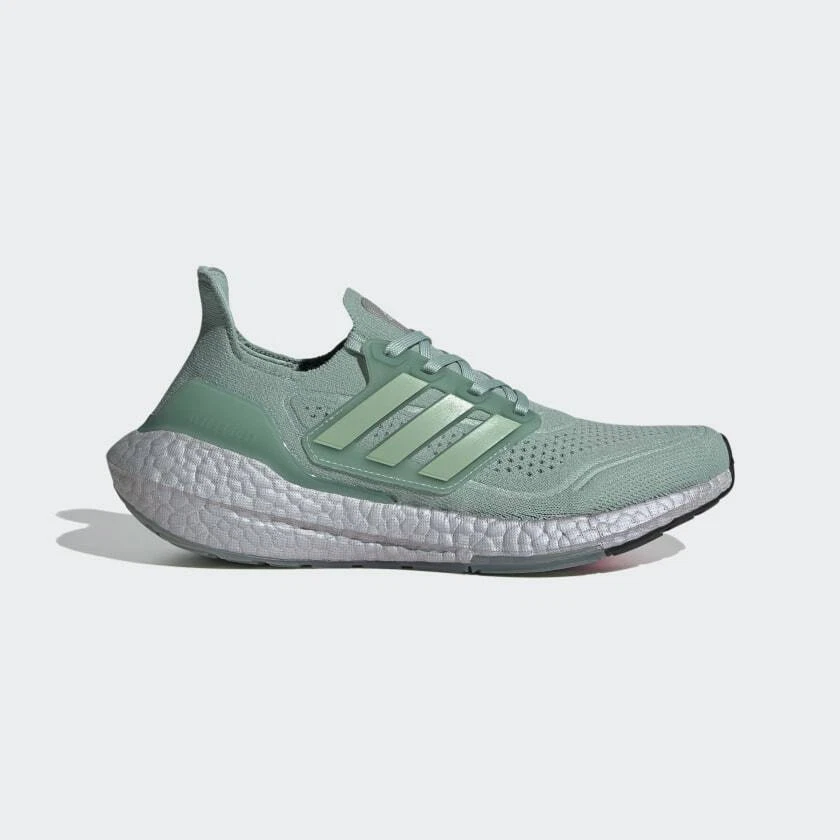 Adidas UltraBoost 21 Hazy Green W for sale | eBay