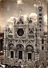 La Facade de la Cathedrale RPPC Real Photo Postcard VTG Stamped