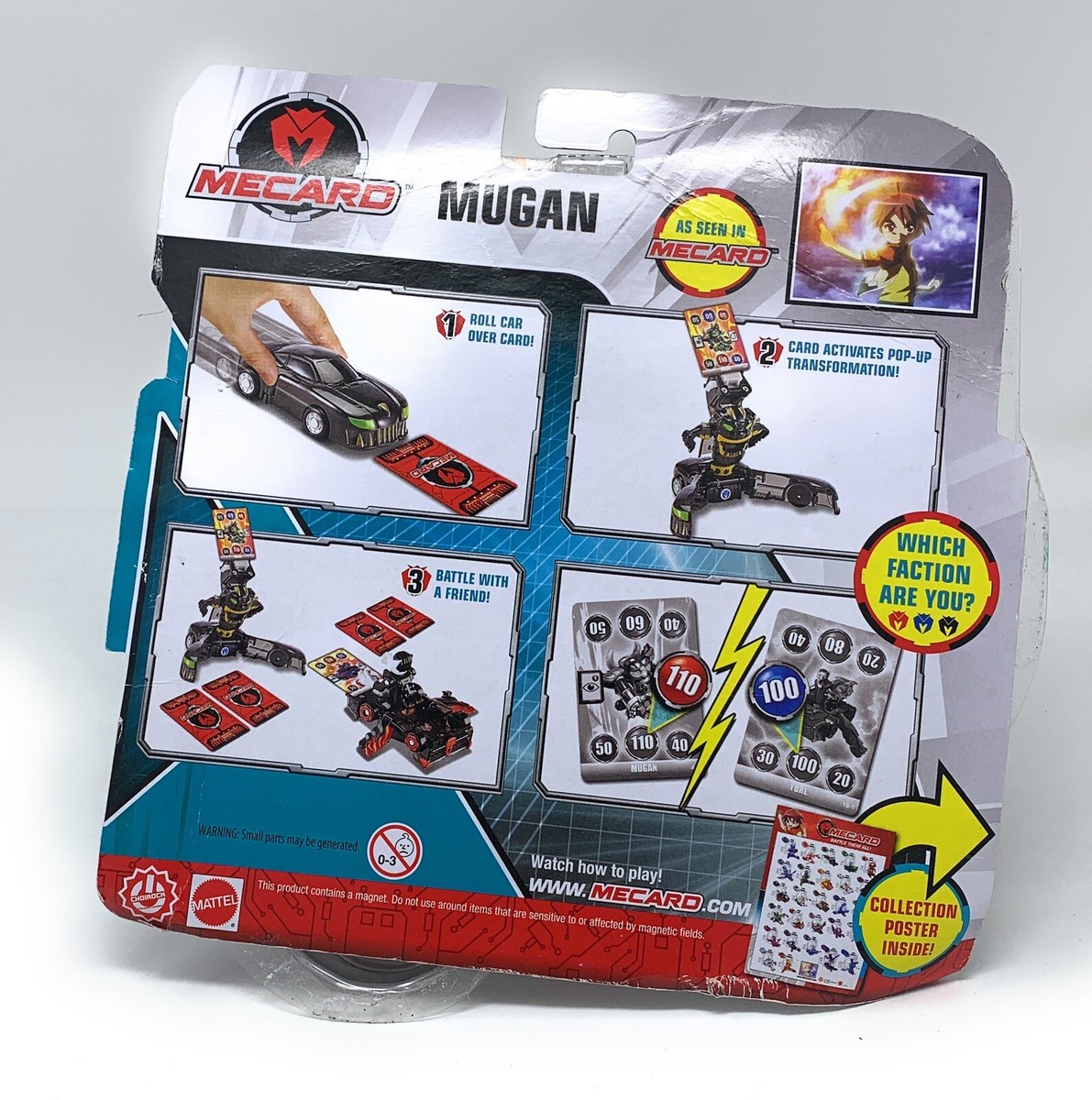 TURNING MECARD] MUGAN Transformable Robot Car Korea Figure + 2