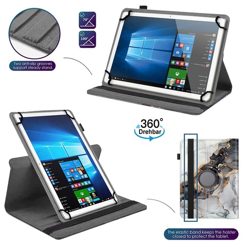 ★360°Universal Schutzhülle für 10-11 Zoll Tablet Drehbar Verstellbare Case Cover - Bild 53 von 67