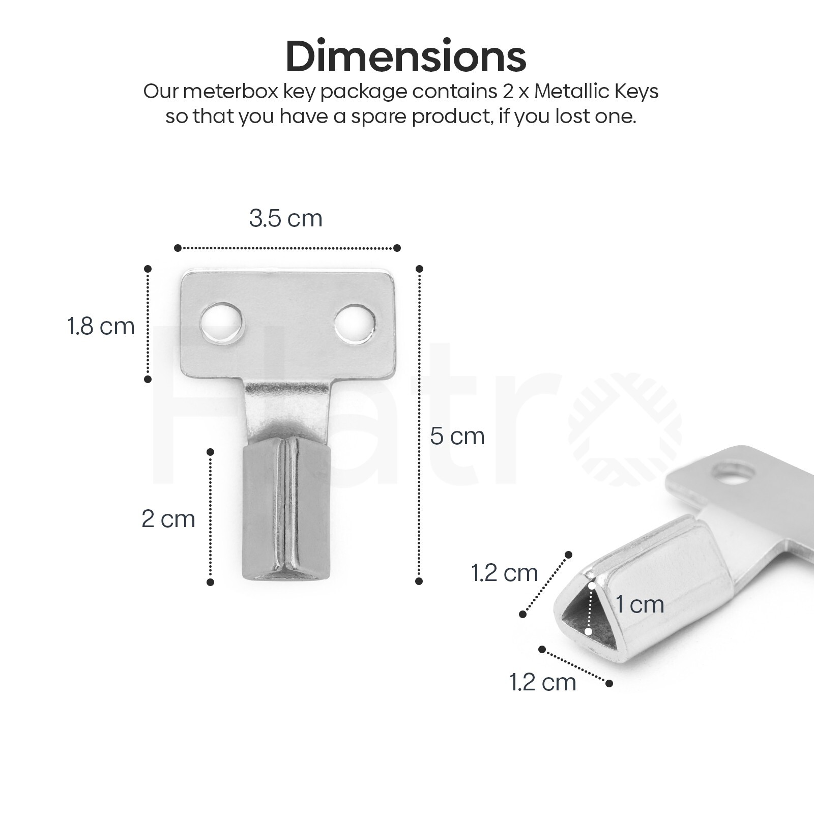 Meter Box Key Tesco 2Pcs Gas Electric Meter Box Key Utility Box Cupboard Cabinet Triangular ...
