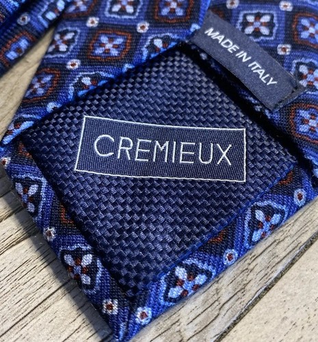 Daniel Cremieux Neck Tie 100% Wool Slim 3”wide Made In Italy NWT - Picture 2 of 7