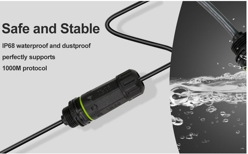 Waterproof IP68 Networking Extension Cable For Gen3 Satellite To RJ45 Adapter - Photo 7/10