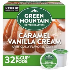 	Green Mountain Coffee Roasters Caramel Vanilla Cream Single-Serve Keurig K-Cup	