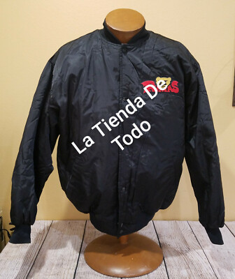 OLD SCHOOL PUMAS JACKET MEDIUM MED AZTECA KOREA SHINY SATIN READ 
