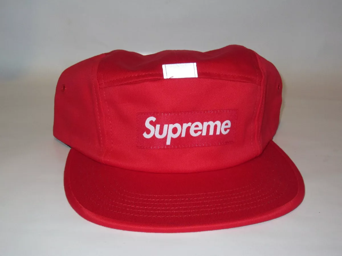 red supreme cap