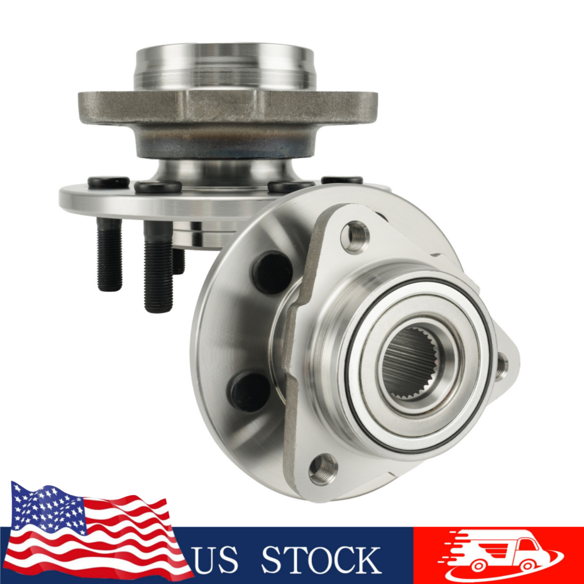 2 Front Wheel Bearing Hub for 1997 - 1999 2000 2001 2002 2003 2004 Dodge Dakota